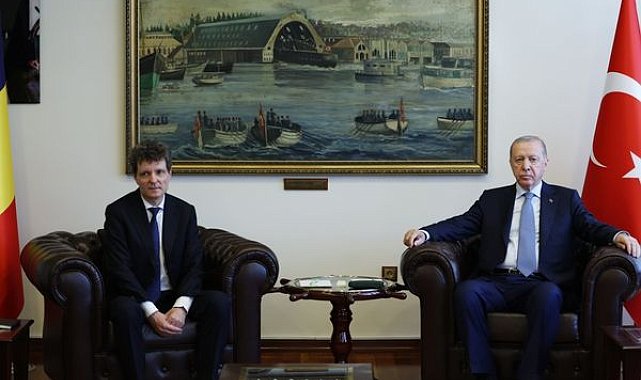 Cumhurbaşkanı Erdoğan, Romanya Cumhurbaşkanı Dan ile görüştü