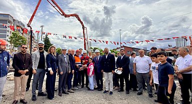 Derince’de Afet Mutfağı ve Lojistik Deposu’nun temeli atıldı