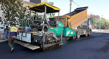 Diyarbakır Bağcılar Mahallesi’nde 24 bin 500 ton asfalt çalışması