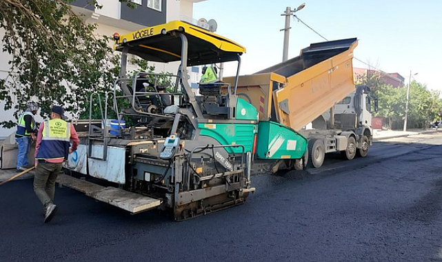 Diyarbakır Bağcılar Mahallesi’nde 24 bin 500 ton asfalt çalışması