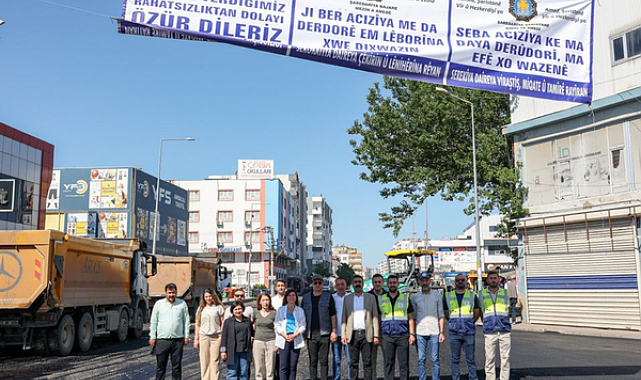 Diyarbakır’da 2026 asfalt sezonu Bağlar’da başladı