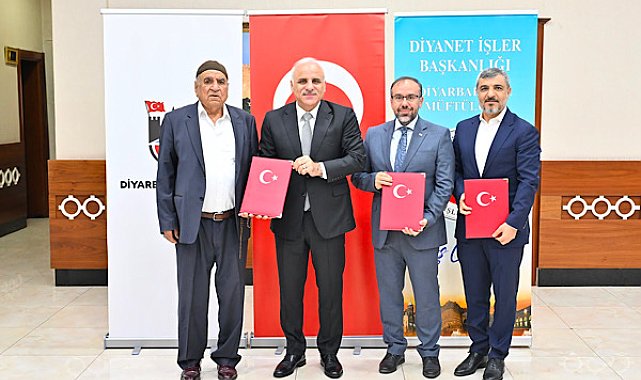 Diyarbakır’da cami ve külliye yapımına ilişkin protokol imzalandı