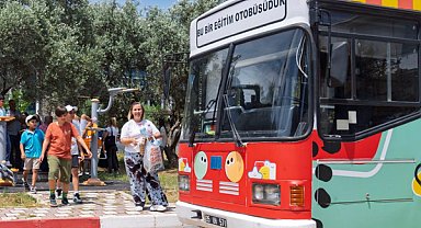 Dobidob Eğitim Otobüsü çocuklarla buluşuyor