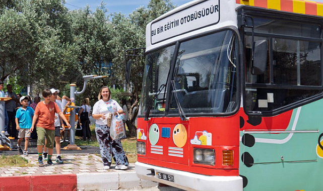 Dobidob Eğitim Otobüsü çocuklarla buluşuyor