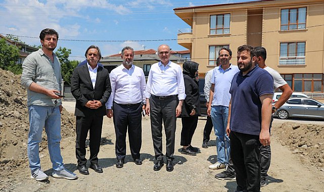 Düzce’de 19 Mayıs Spor Kampüsü ve Cedidiye Meydanı çalışmaları sürüyor