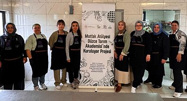 Düzce’de mutfak atölyesi kursiyerleri tadım gününde ürünlerini tanıttı