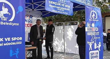 Düzce’de spor hizmetleri 20 bin gençle buluştu