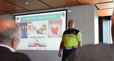 Düzce Ulaşım A.Ş. şoförlerine trafik eğitimi verildi