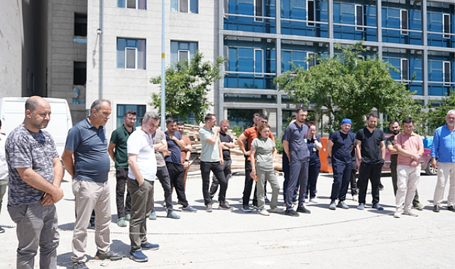 Düzce Üniversitesi Hastanesi personeline yangın eğitimi verildi