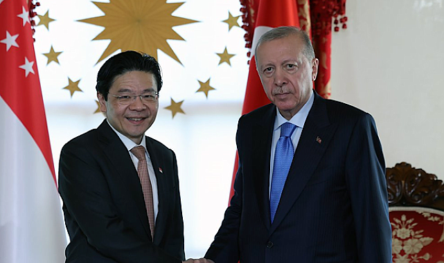 Erdoğan, Singapur Başbakanı Wong’u kabul etti