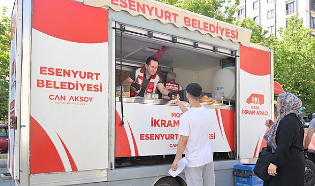 Esenyurt Belediyesi’nden YKS günü öğrencilere destek
