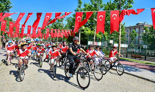 Esenyurt’ta çocuklar ve gençler için bisiklet şenliği düzenlendi