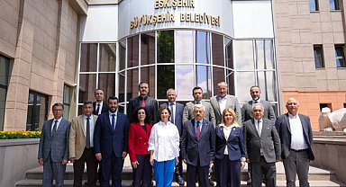 Esnaf ve Sanatkarlar Birliği’nden Başkan Ünlüce’ye ziyaret