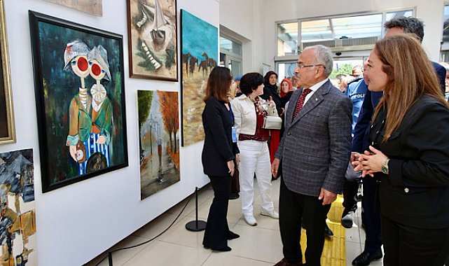Fatsa ORMEK Yıl Sonu Sergisi ziyarete açıldı