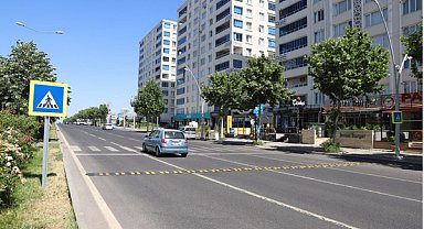 Fırat Bulvarı’nda trafik güvenliği için yeni önlemler