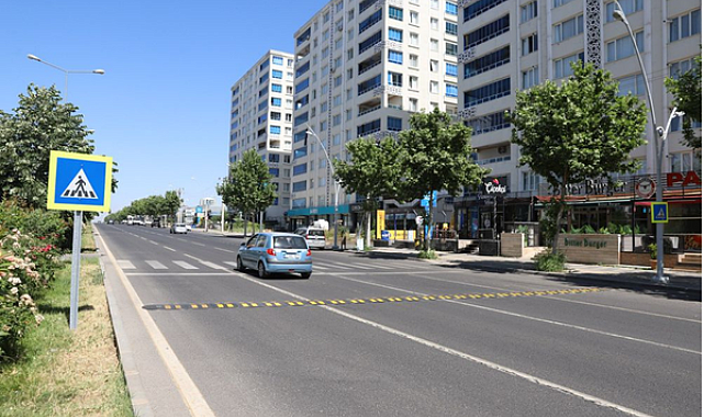 Fırat Bulvarı’nda trafik güvenliği için yeni önlemler