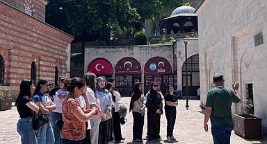 Gençler Bursa’nın tarihi ve kültürel mirasıyla buluştu