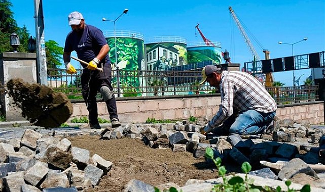 Giresun Belediyesi kent genelindeki çalışmalarını sürdürüyor