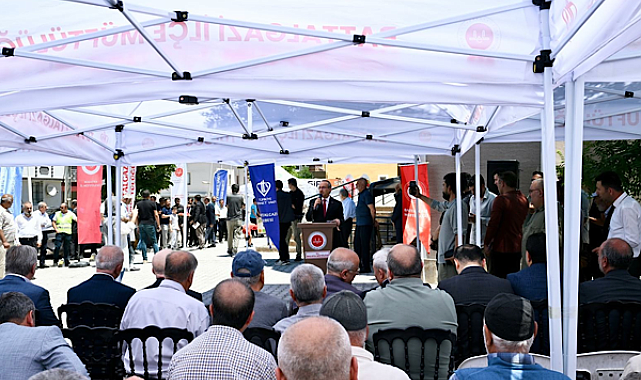Hacı Hüseyin Kölük Camii ibadete açıldı