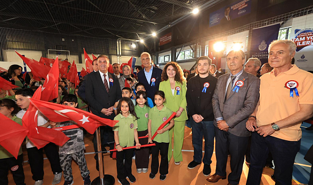 İBB, Ümraniye’de 37’nci okul spor salonunu hizmete açtı
