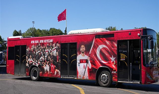 İETT’den Dünya Kupası’na özel Milli Takım temalı araçlar