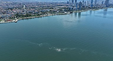 İzmir Körfezi’nde rutin havadan denetimlerde kirlilik belirlendi