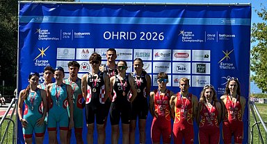 İzmirli sporcular Balkanlar’da gümüş madalya kazandı