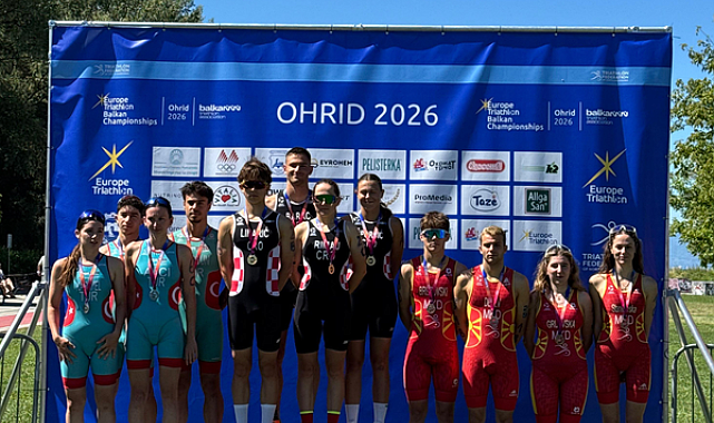 İzmirli sporcular Balkanlar’da gümüş madalya kazandı