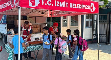 İzmit'te öğrencilere beslenme desteği sağlandı