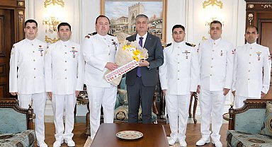 Karataş Sahil Güvenlik Karakol Komutanlığı'ndan Vali Yavuz'a ziyaret