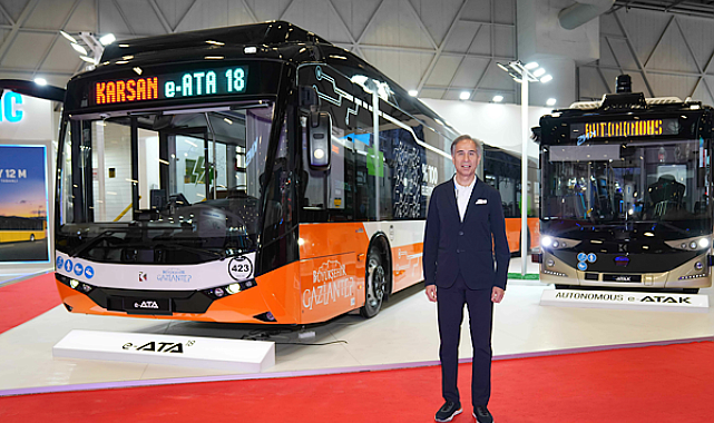 Karsan, Busworld 2026’da elektrikli ve otonom modellerini sergiledi