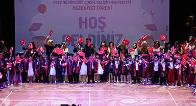 Kartal Belediyesi kreşlerinde mezuniyet töreni düzenlendi