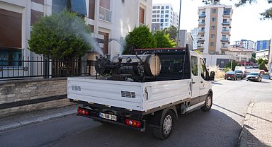 Kartal Belediyesi’nden uçkun ve larvaya karşı yazlık mücadele