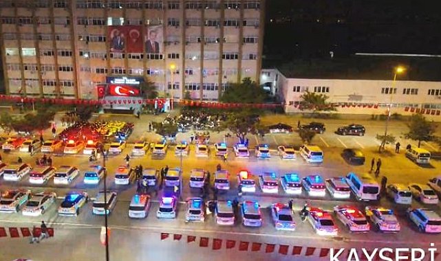 Kayseri merkezli uyuşturucu operasyonunda 221 şüpheli yakalandı