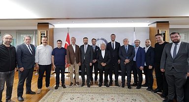 Kayseri turizm ödülleri komisyonu Büyükkılıç'ı ziyaret etti