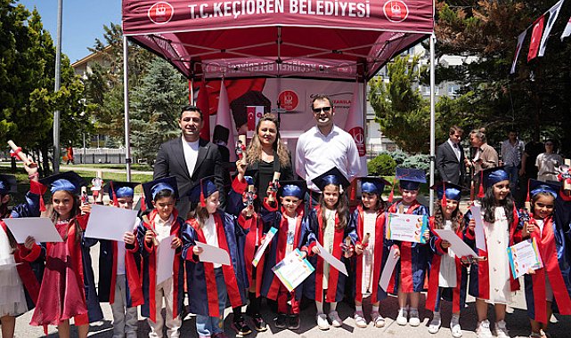 Keçiören Belediyesi Çocuk Gelişim Merkezlerinde mezuniyet coşkusu