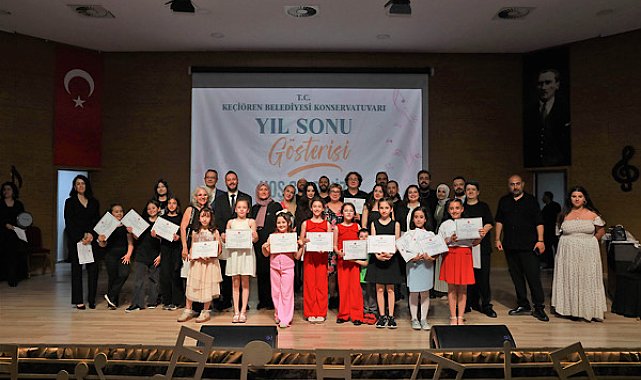 Keçiören Belediyesi Konservatuvarı öğrencilerinden yıl sonu gösterisi