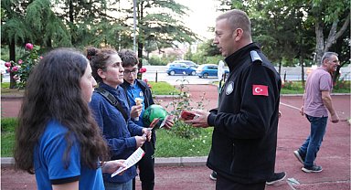 Keçiören Zabıtasından sahada güvenlik ve farkındalık çalışması