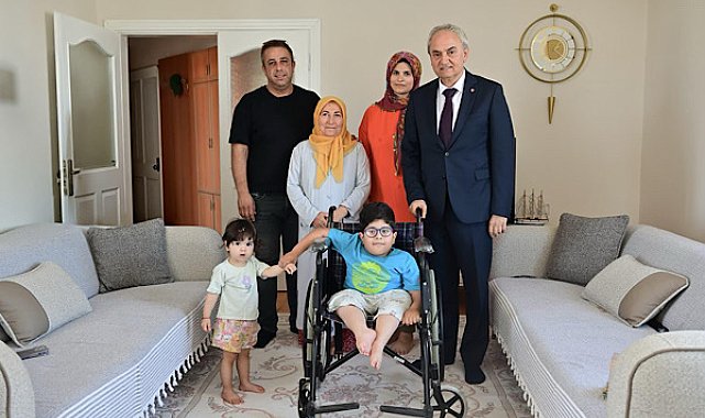 Kepez Belediyesi’nden engelli vatandaşlara destek