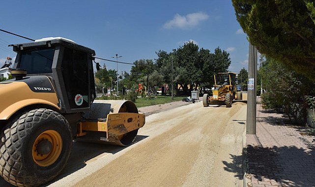 Kepez'de sıcak asfalt öncesi hazırlık çalışmaları sürüyor