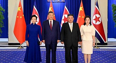 Kim Jong Un’dan Xi Jinping ve Peng Liyuan onurlarına akşam yemeği