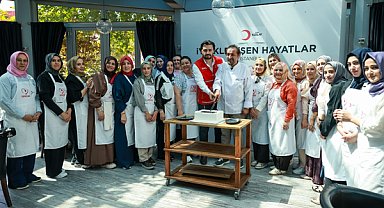 Kızılay’dan kadınlara aşçılık eğitimi