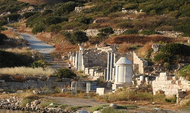 Knidos Ören Yeri’nde çevre düzenleme çalışmaları tamamlandı
