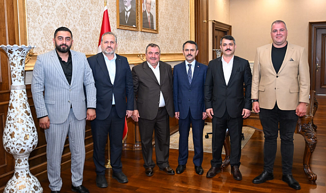 Kocaeli Marmara Taşıyıcılar Kooperatifi Başkanı Küçük'ten, Vali Aktaş’a ziyaret