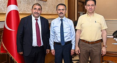 Kocaeli Seyyar Esnaf ve Pazarcılar Odası’ndan, Vali Aktaş’a ziyaret