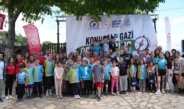 Konuralp Gazi Oryantiring Yarışları gerçekleştirildi