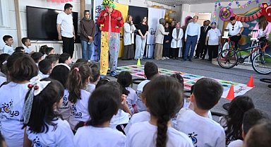 Konya'da anaokulu öğrencilerine bisiklet bilinci eğitimi verildi