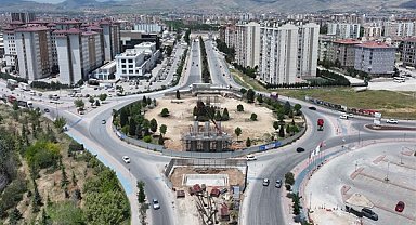 Konya’da Stadyum-Şehir Hastanesi Tramvay Hattı çalışmaları sürüyor