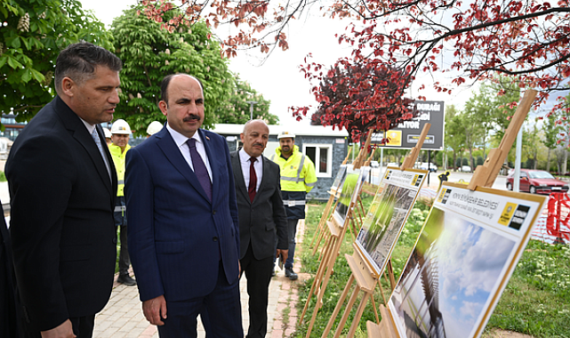 Konya’da yaya güvenliği için üst geçit yapılıyor