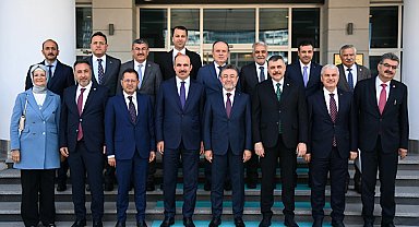Konya heyeti, Ankara'da bakanlarla görüştü